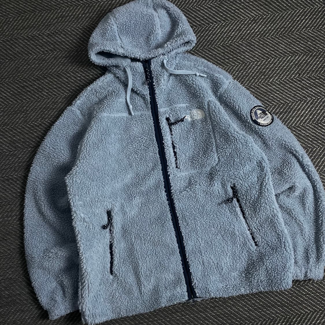 노스페이스 화이트라벨 스노우 플리스 후드 자켓 y 3713 상품이미지1