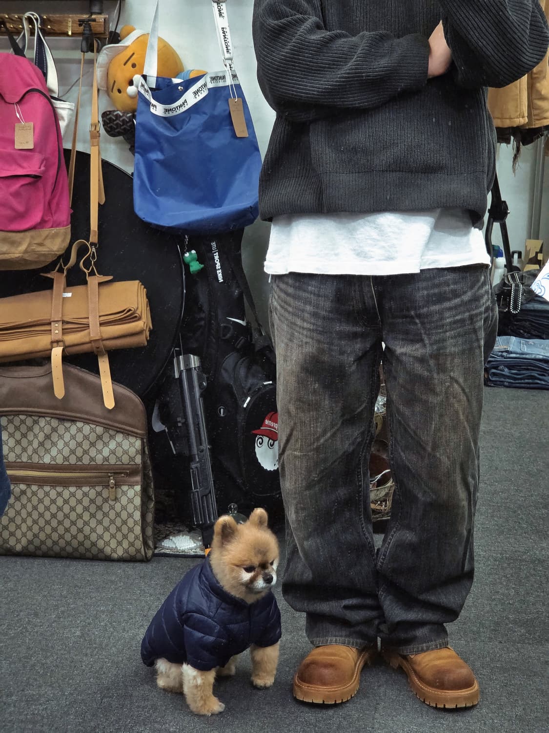 00's 리바이스 503 블랙 데님팬츠 상품이미지8