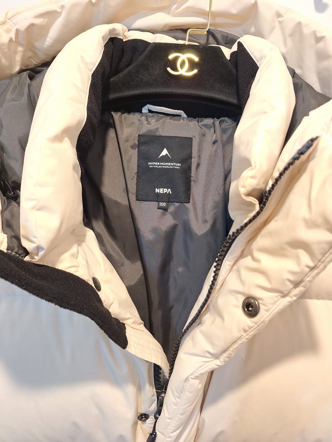 네파 공용 구스 롱패딩  상품이미지2