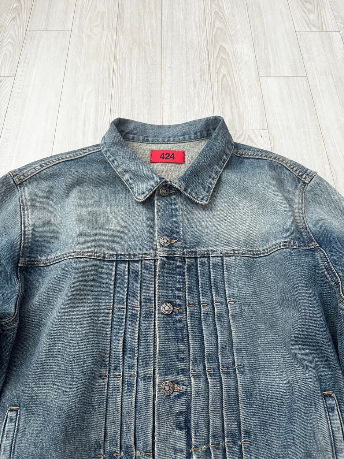 424 데님 자켓 인디고 50 상품이미지2