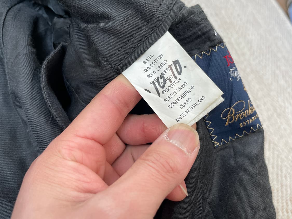 브룩스브라더스 블랙 코듀로이 블레이저 J03868 상품이미지8