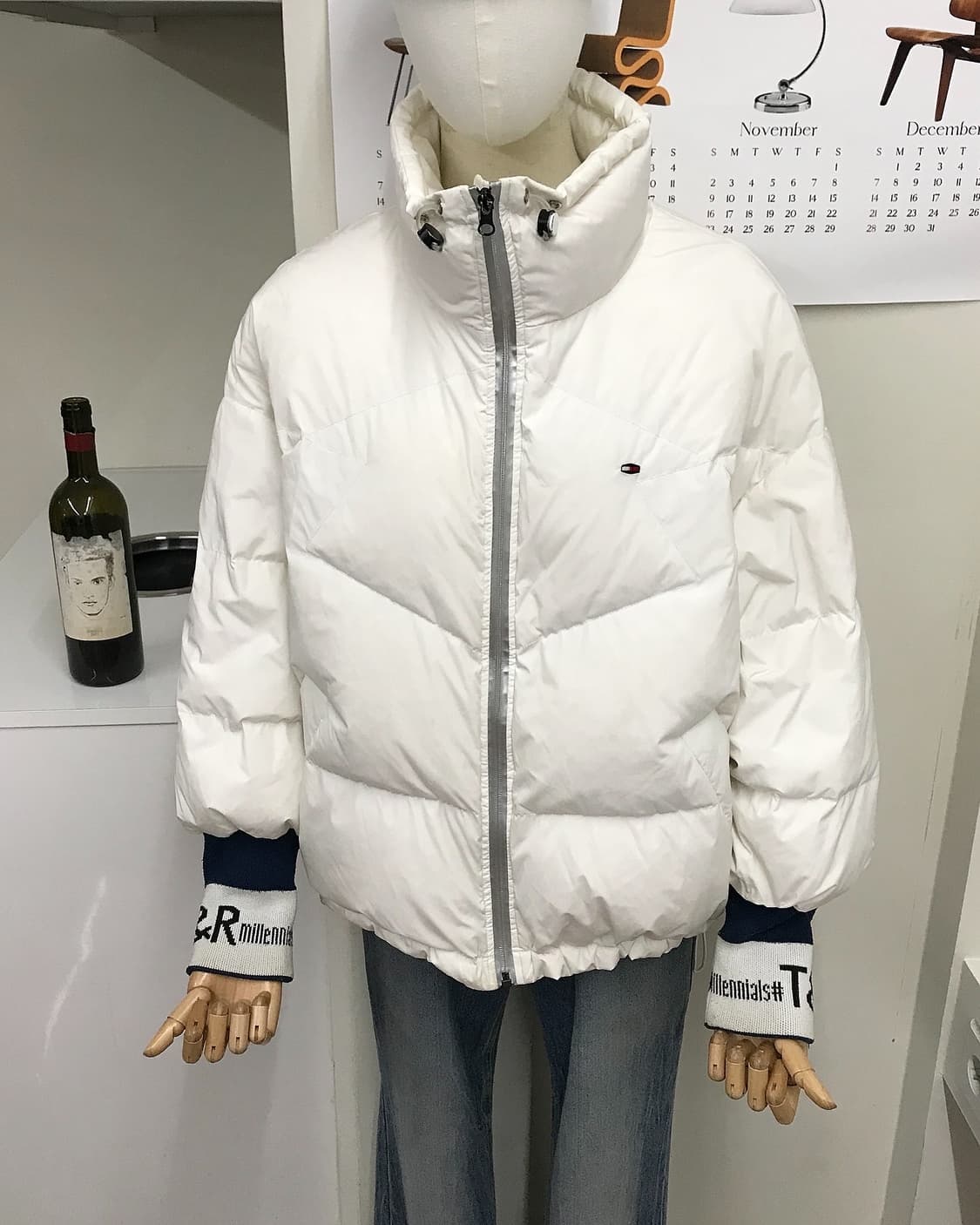 타미 덕다운 화이트 패딩 상품이미지8