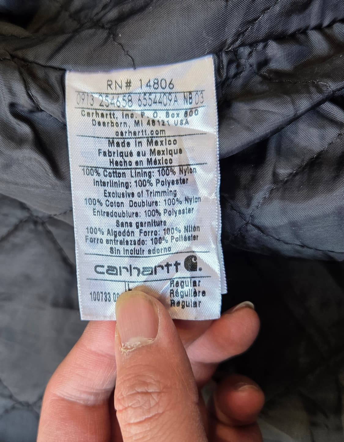 칼하트 워크자켓 상품이미지5