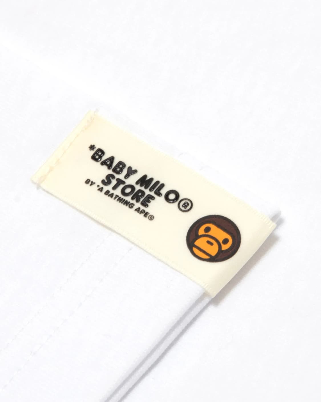 (오더) 베이프 베이비 마일로 26SS 다마고치 반팔 티셔츠 화이트 S 상품이미지4