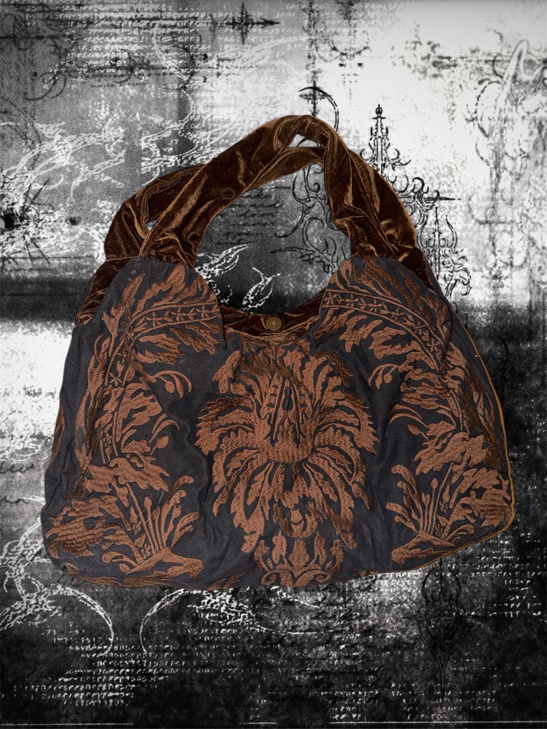 Oriental velvet shoulder bag 상품이미지1