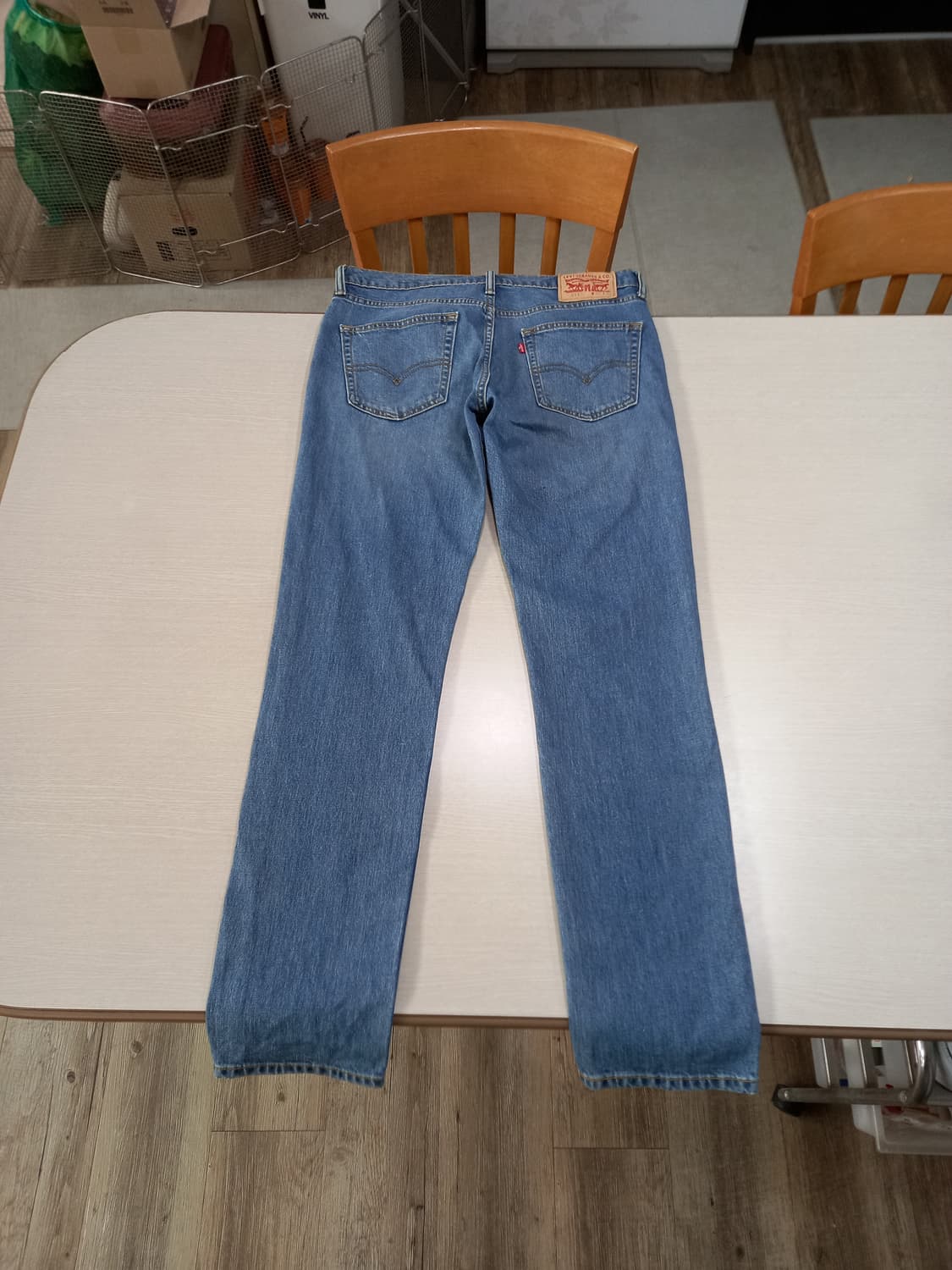 32 리바이스511 워싱 스판 슬림일자진 32-319 상품이미지2