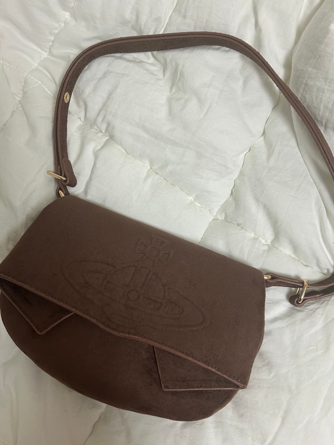 비비안웨스트우드 숄더백 브라운 상품이미지2