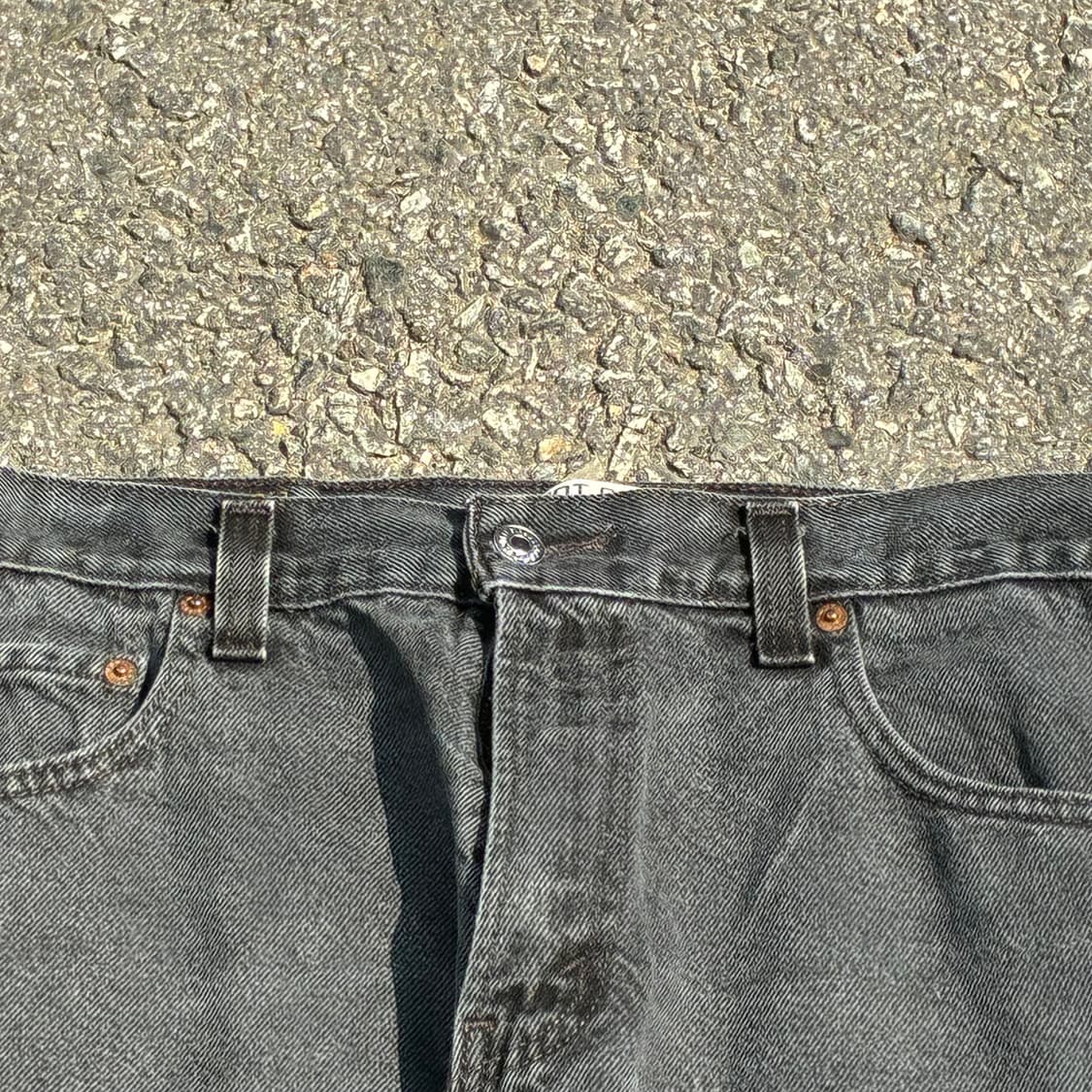 00s 리바이스 517 부츠컷 블랙진 데님팬츠 p530 상품이미지2