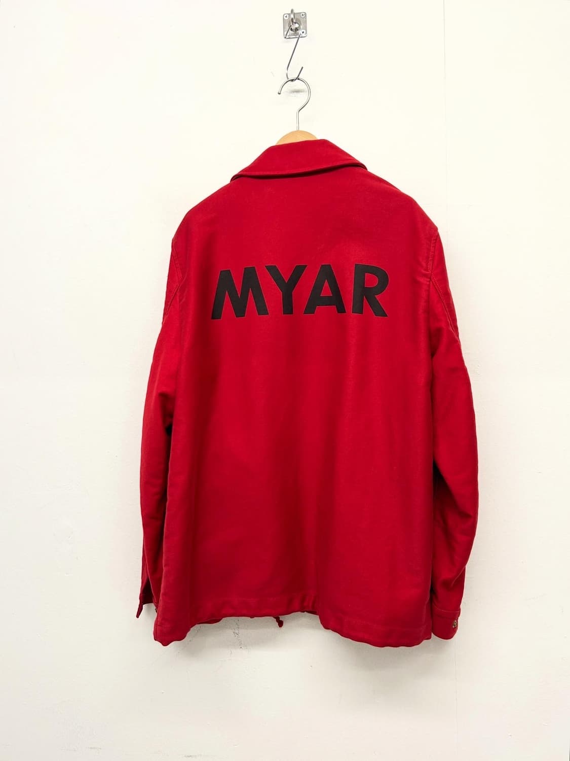 MYAR 마이어 레드 코튼 자켓 상품이미지1