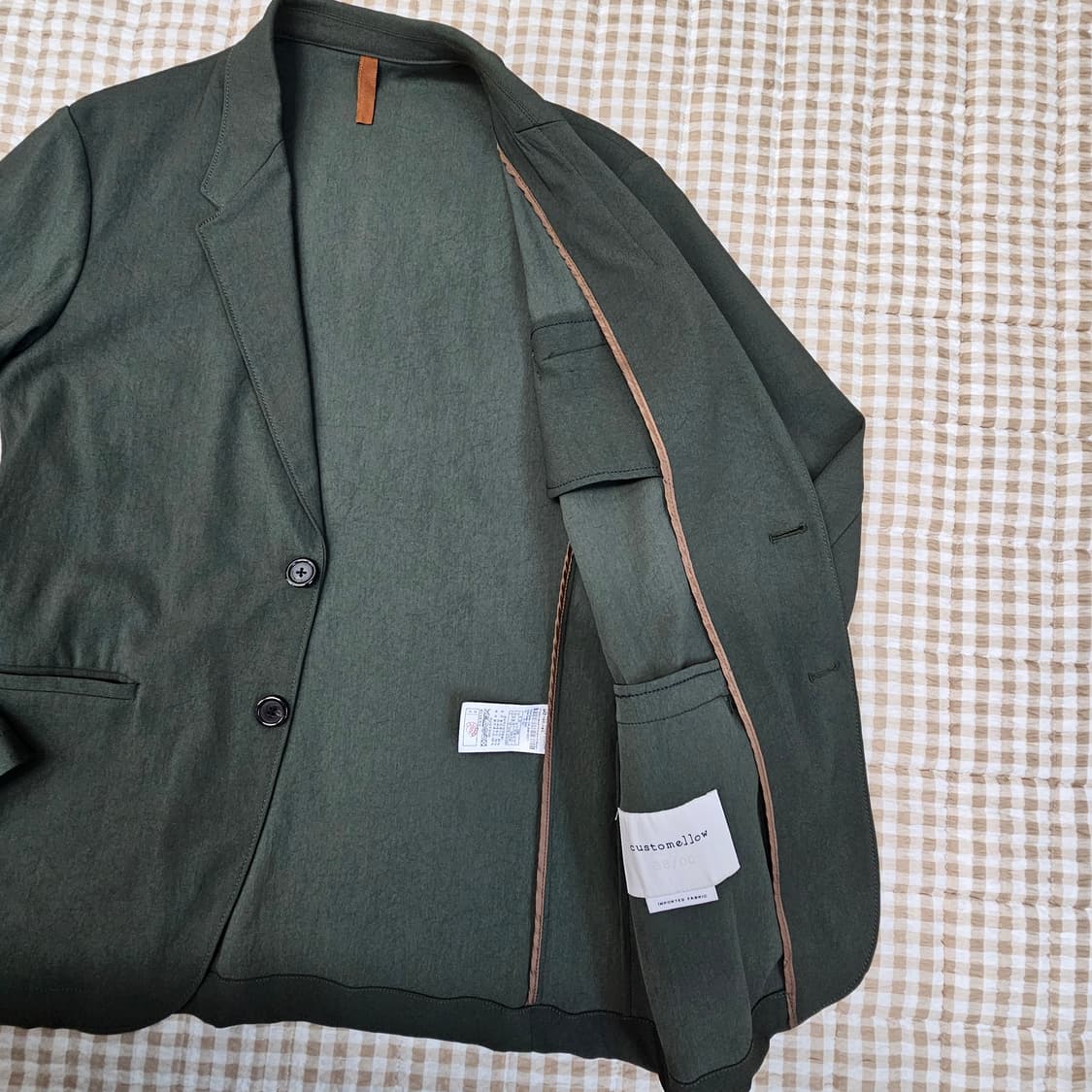 커스텀멜로우 여름용 블레이저 자켓 남자100 상품이미지6