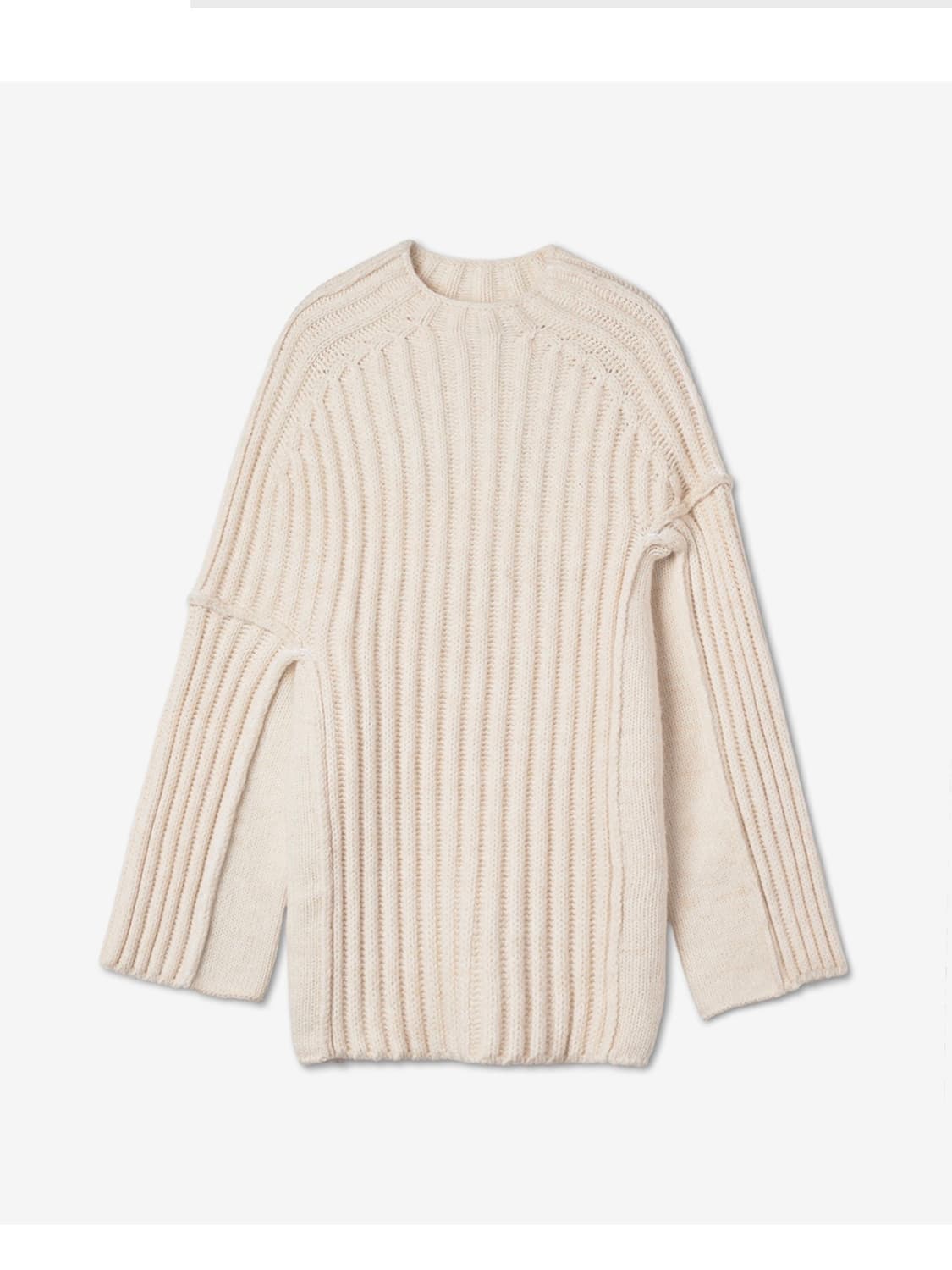 메종마르지엘라 MM6 아이보리니트 새상품 상품이미지1