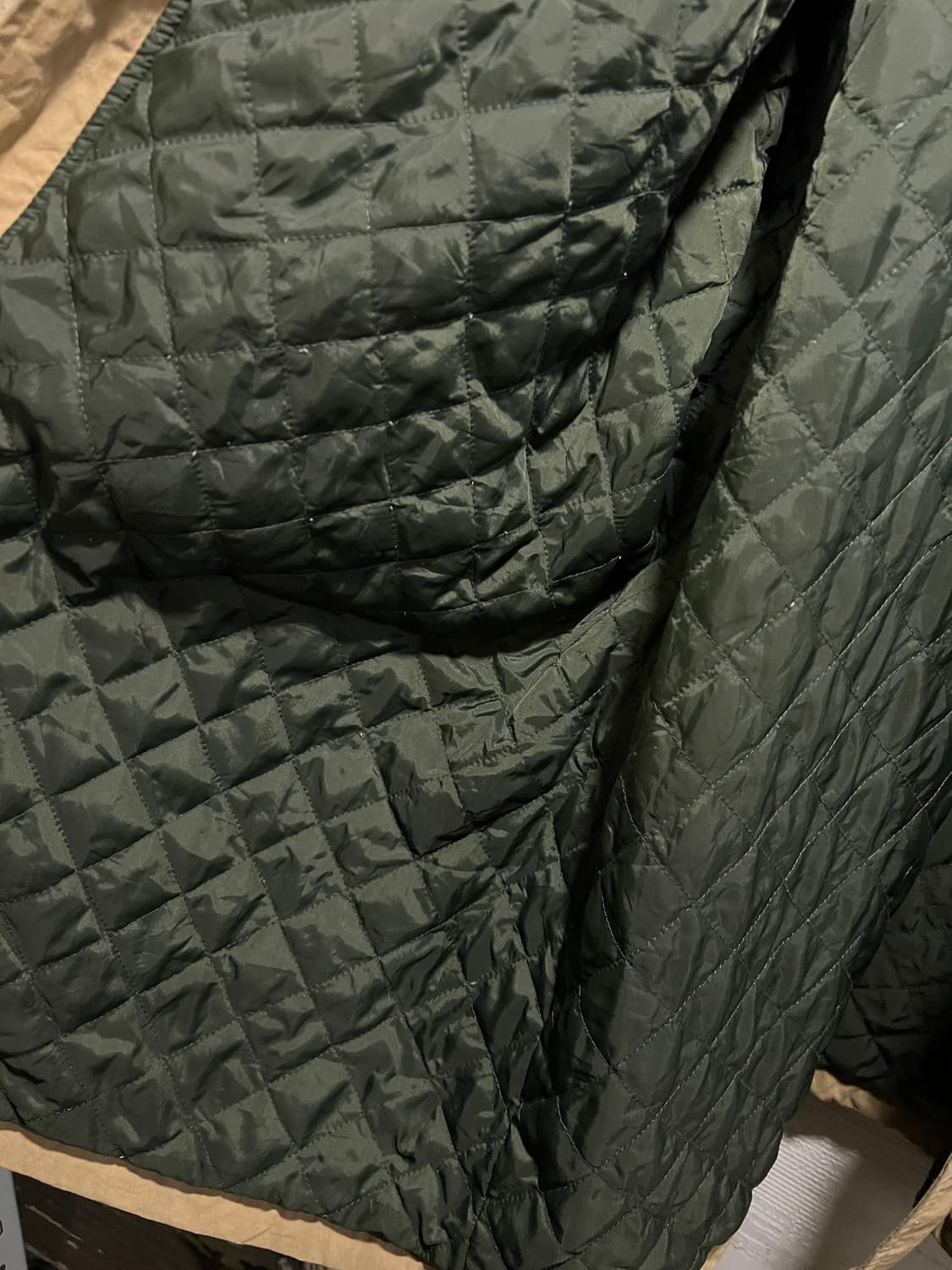 [2XL]폴로 랄프로렌 퀼팅 베이지 헌팅 자켓 상품이미지6