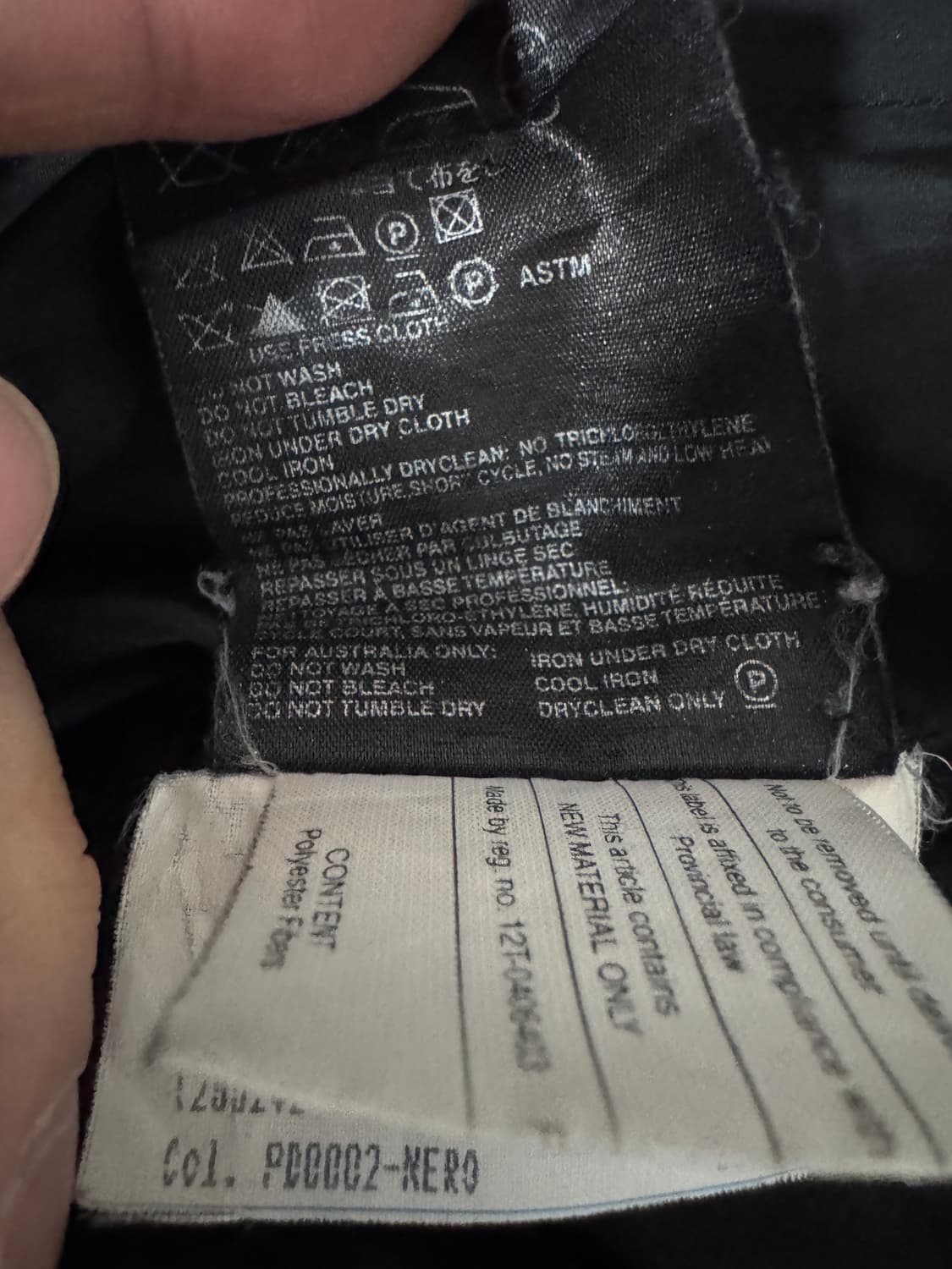 여성 프라다 Prada 리메이크 커스텀 나일론 점퍼 상품이미지6