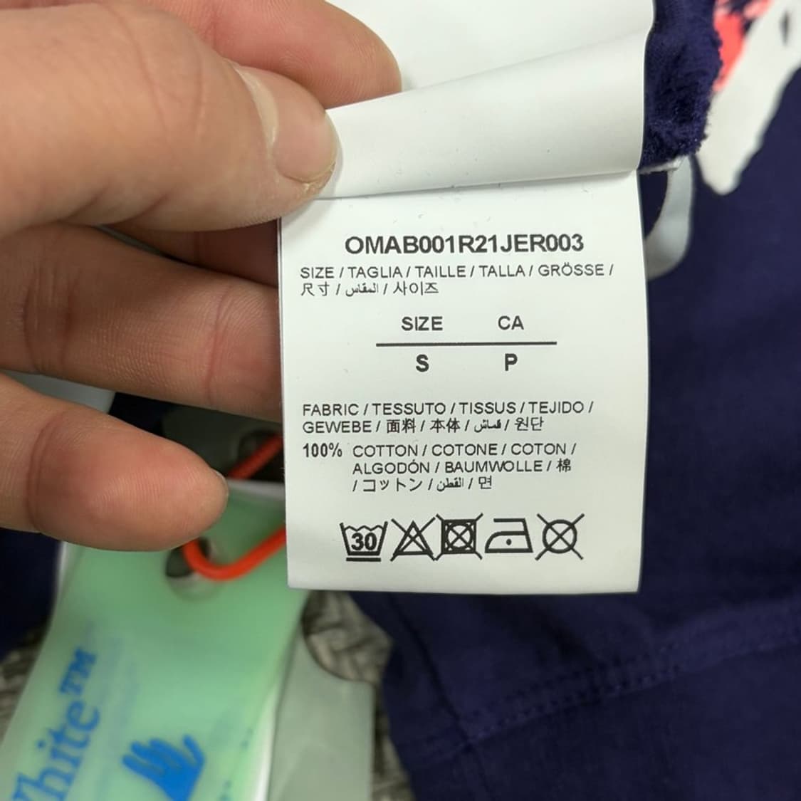 오프화이트 마커에로우 롱슬리브 v2072 상품이미지10