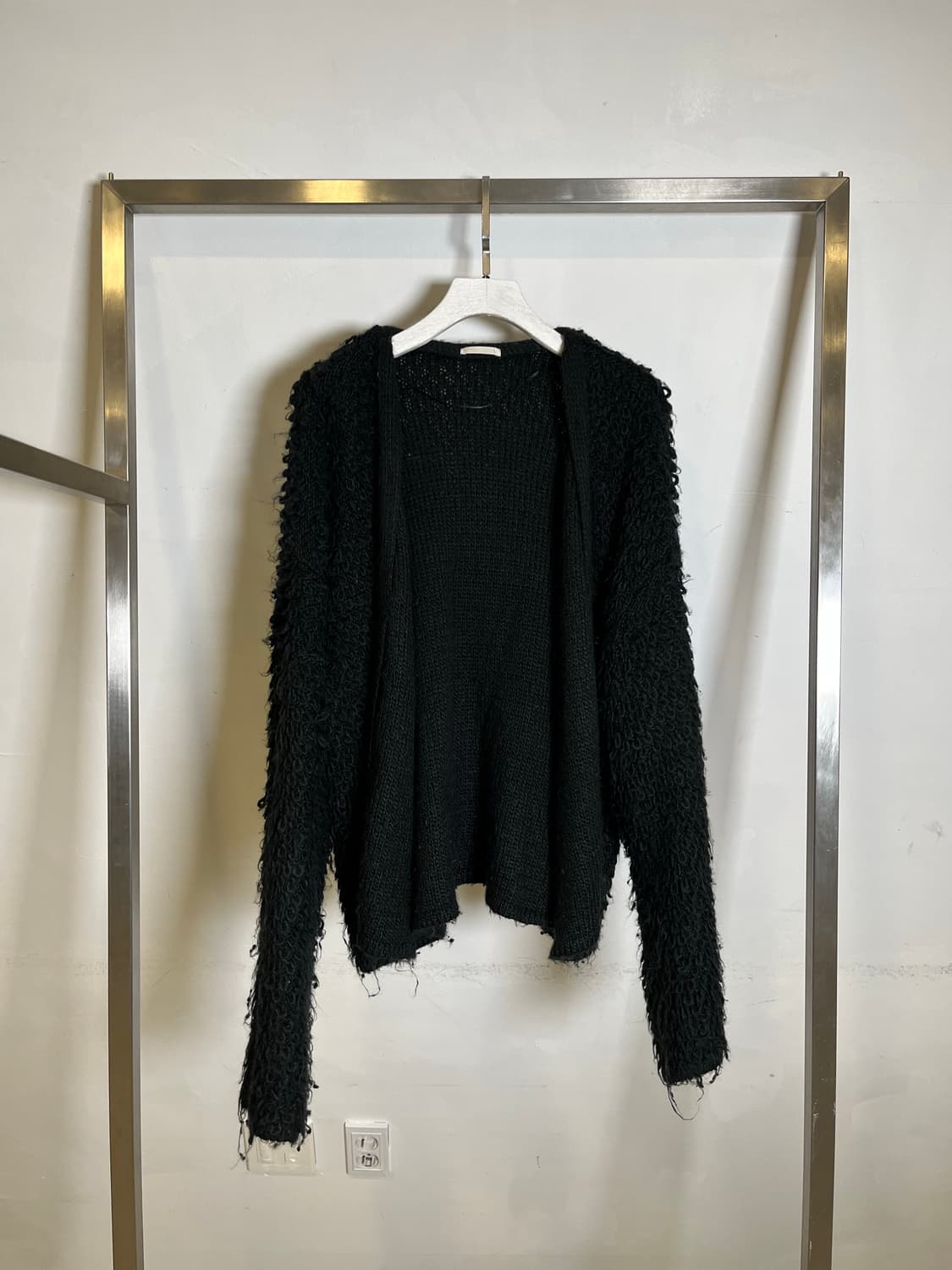 Acrylic Black Cardigan 상품이미지5