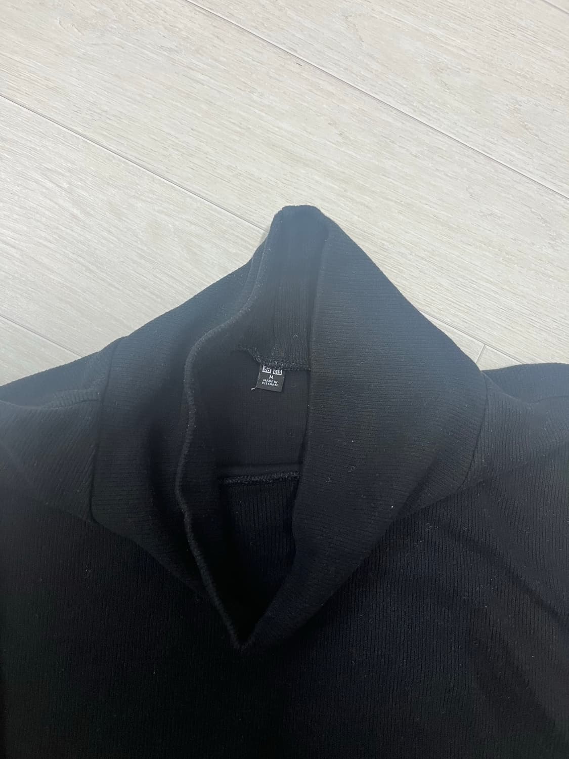 유니클로 후리스 모크넥(블랙, 브라운) 상품이미지2