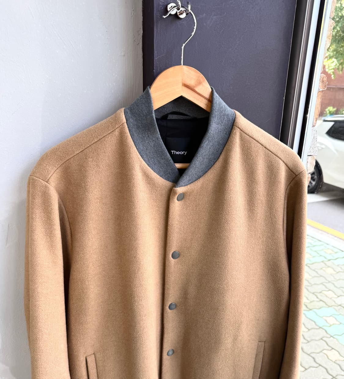 L/ 띠어리 울 바시티 자켓 상품이미지3