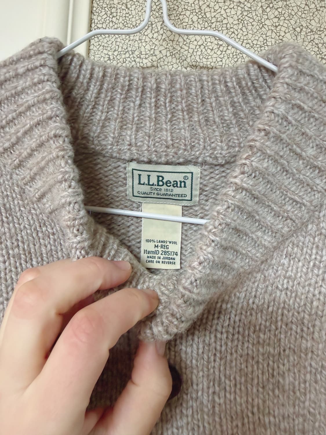 엘엘빈 램스울 니트 상품이미지2