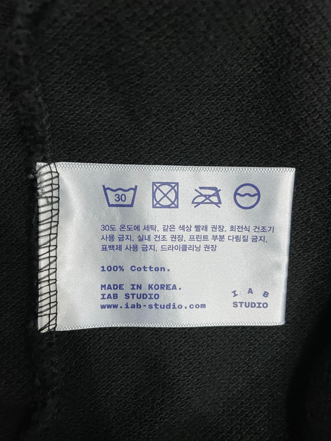 아이앱 스튜디오 블랙 피케 셔츠 PK 반팔 카라티 상품이미지8