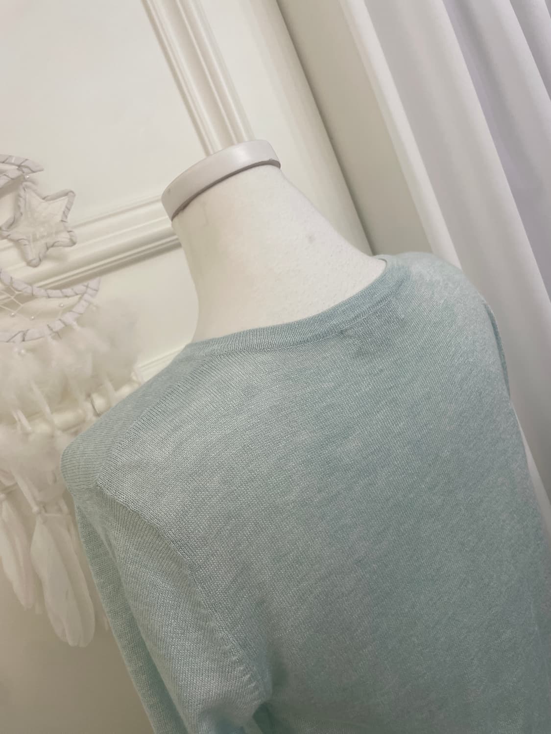 mint melange basic cardigan(size-L) 상품이미지7