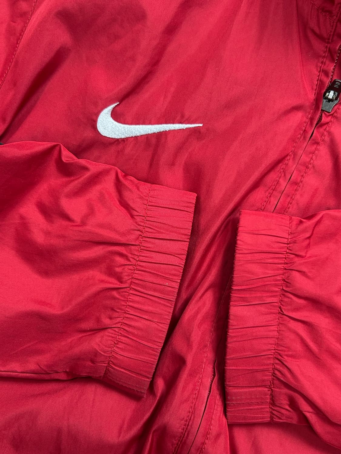 나이키 레드 사이드라인 스우시 바람막이 M 상품이미지7