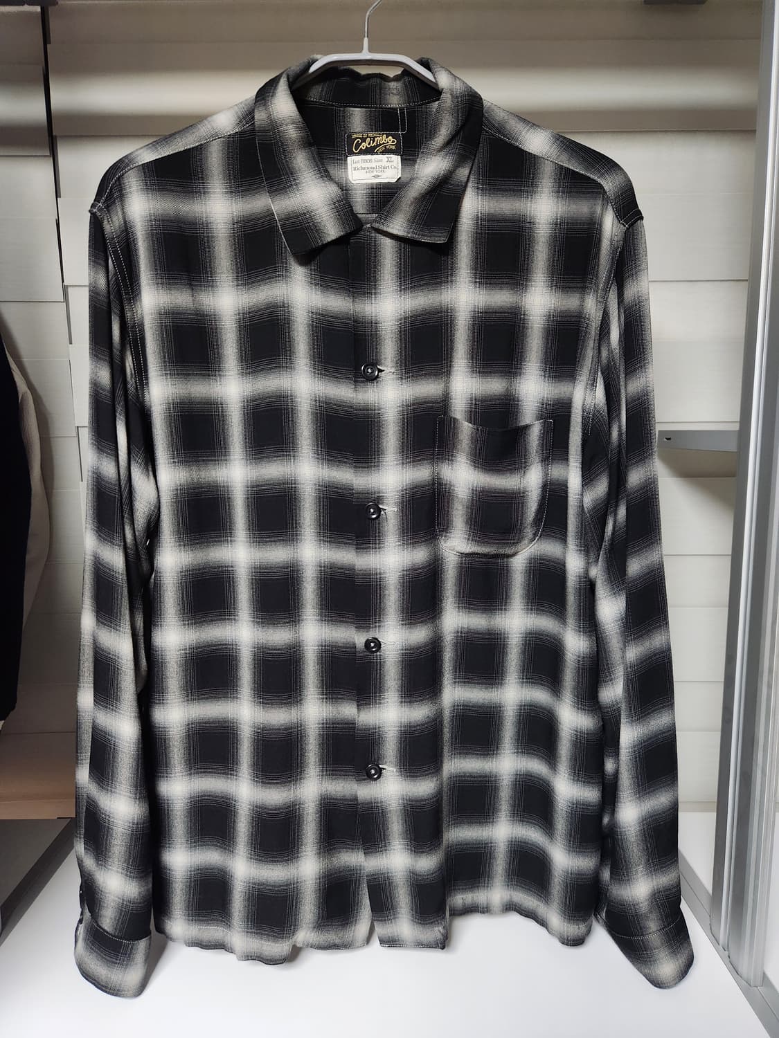 콜림보(Colimbo) Bald Hill 오픈 칼라 셔츠 XL사이즈 상품이미지2