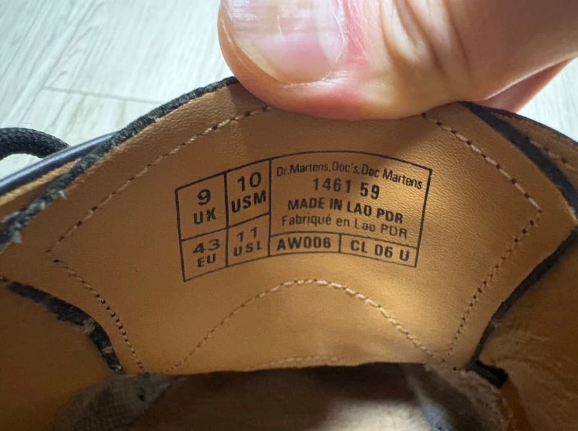 닥터마틴 1461 스무스 280 네고가능!!! 상품이미지7
