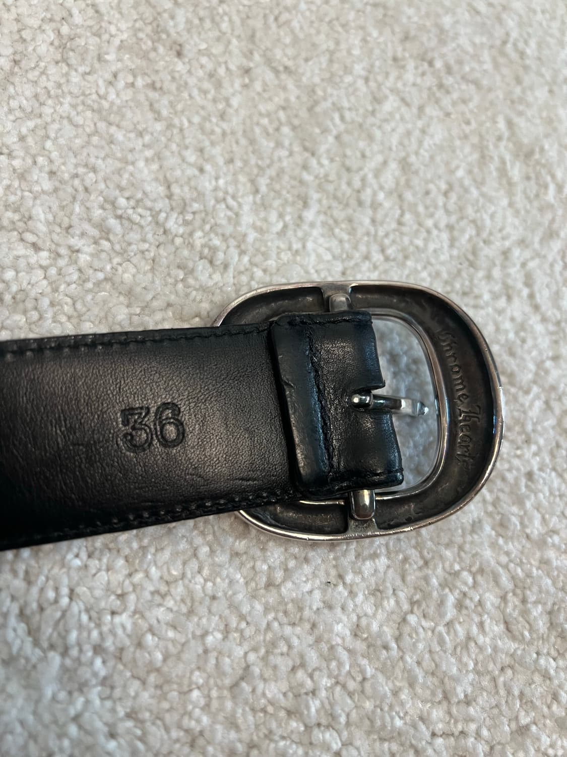 [36] 크롬하츠 건슬링어 건슬링거 1.5 벨트 chrome hearts 상품이미지2