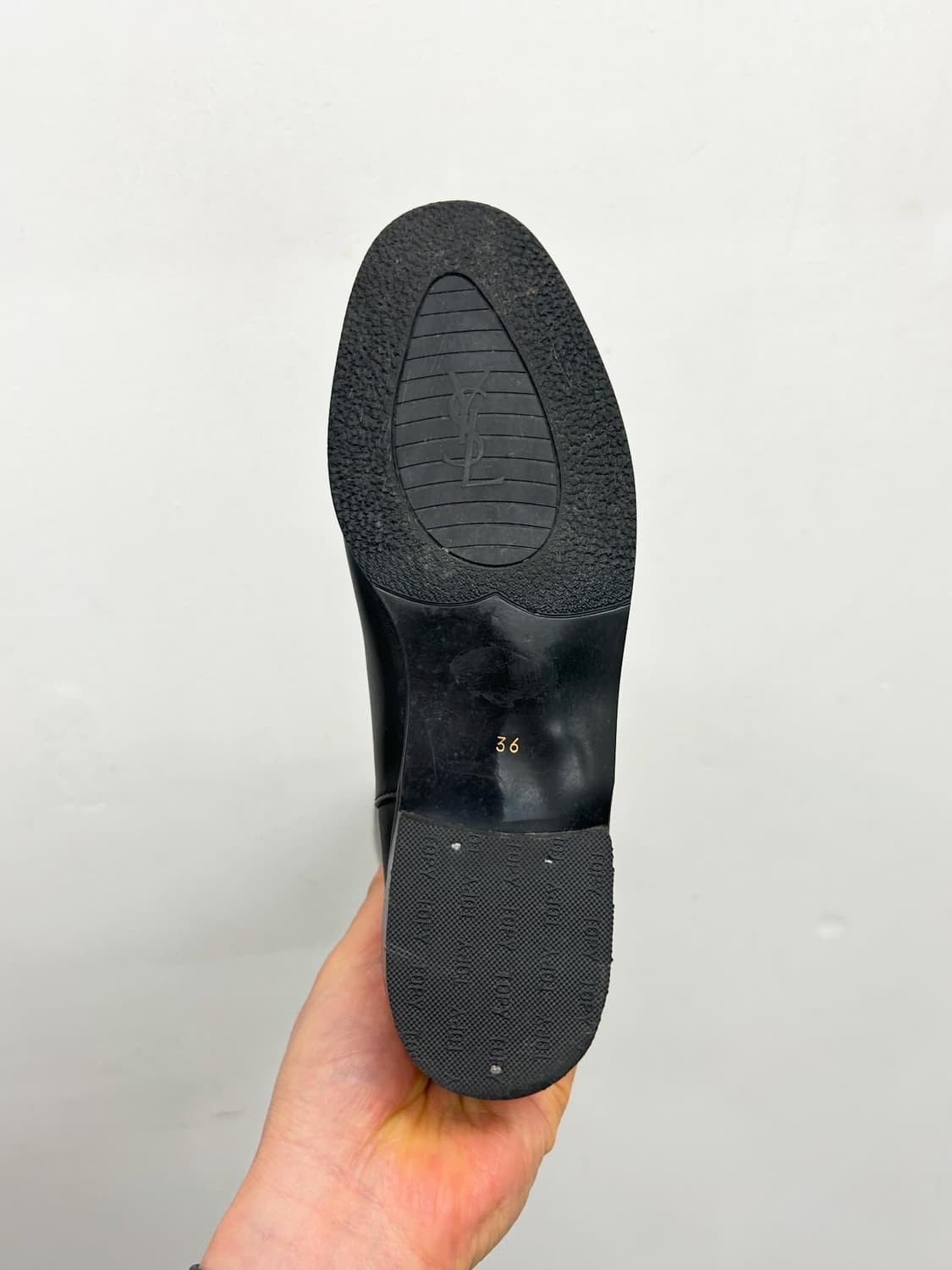 빈티지 입생로랑 레더 부츠 230 상품이미지5