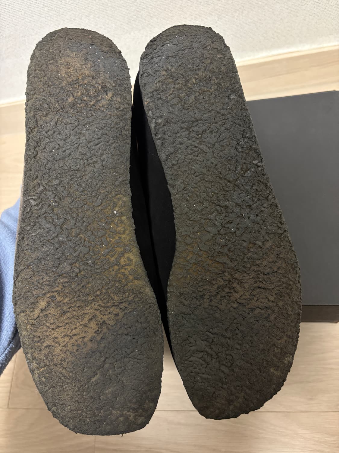 [UK9] 클락스 x 지용킴 선 블리치드 왈라비 블랙 280 상품이미지8