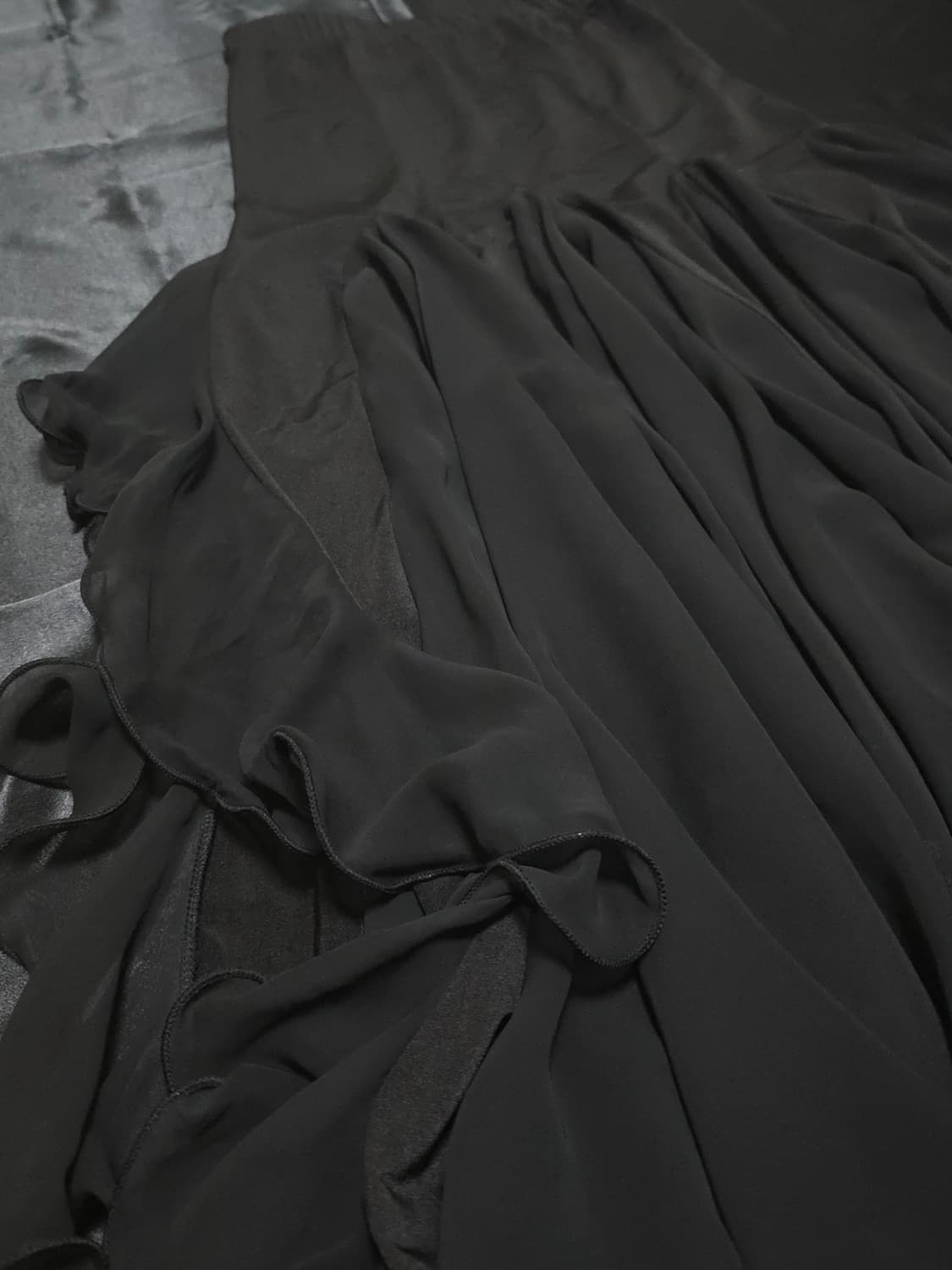 오리엔탈 트임 롱 스커트 겸 탑 상품이미지2