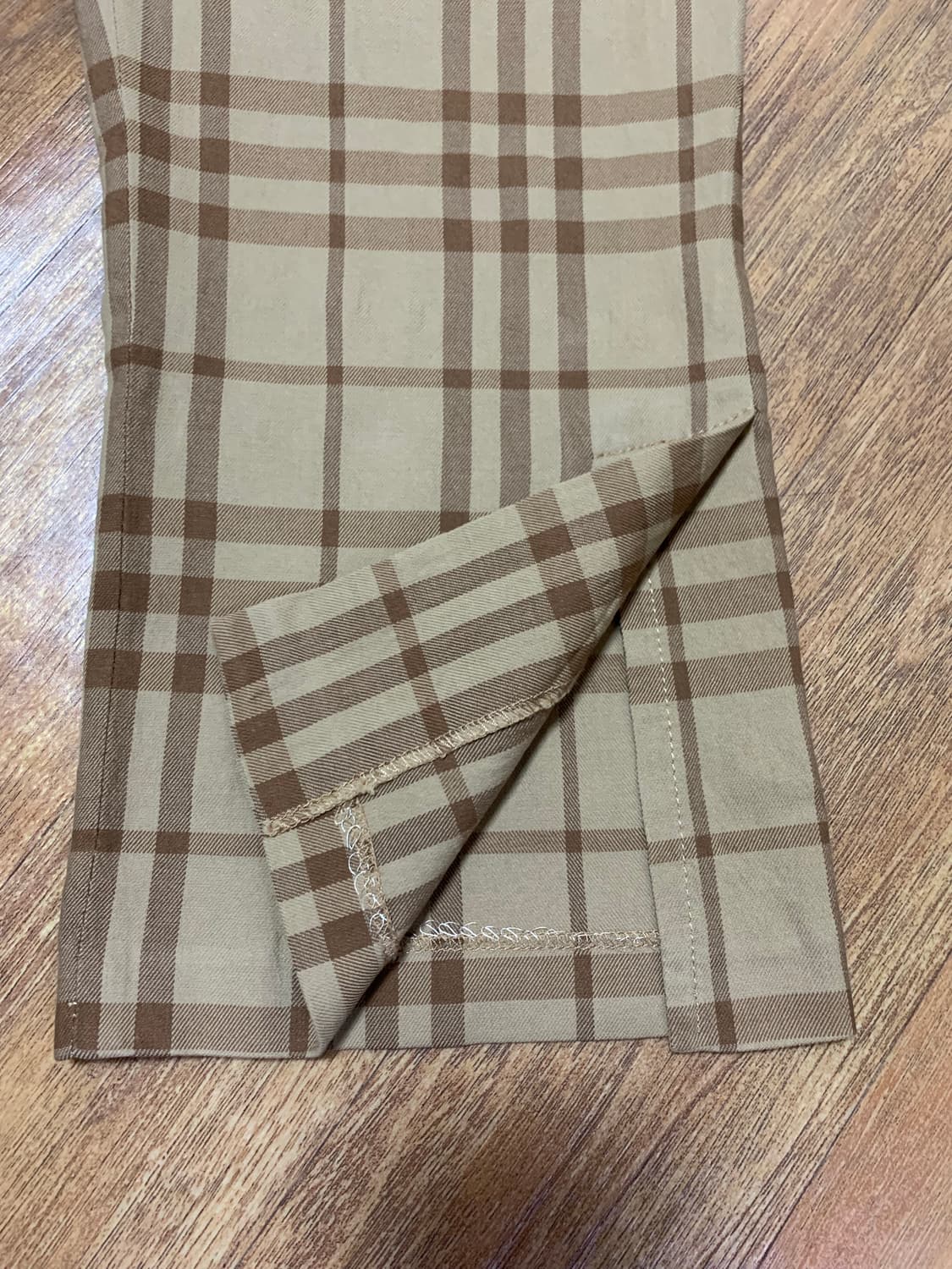 BURBERRY 버버리 런던 노바체크 패턴 카프리 팬츠 상품이미지3