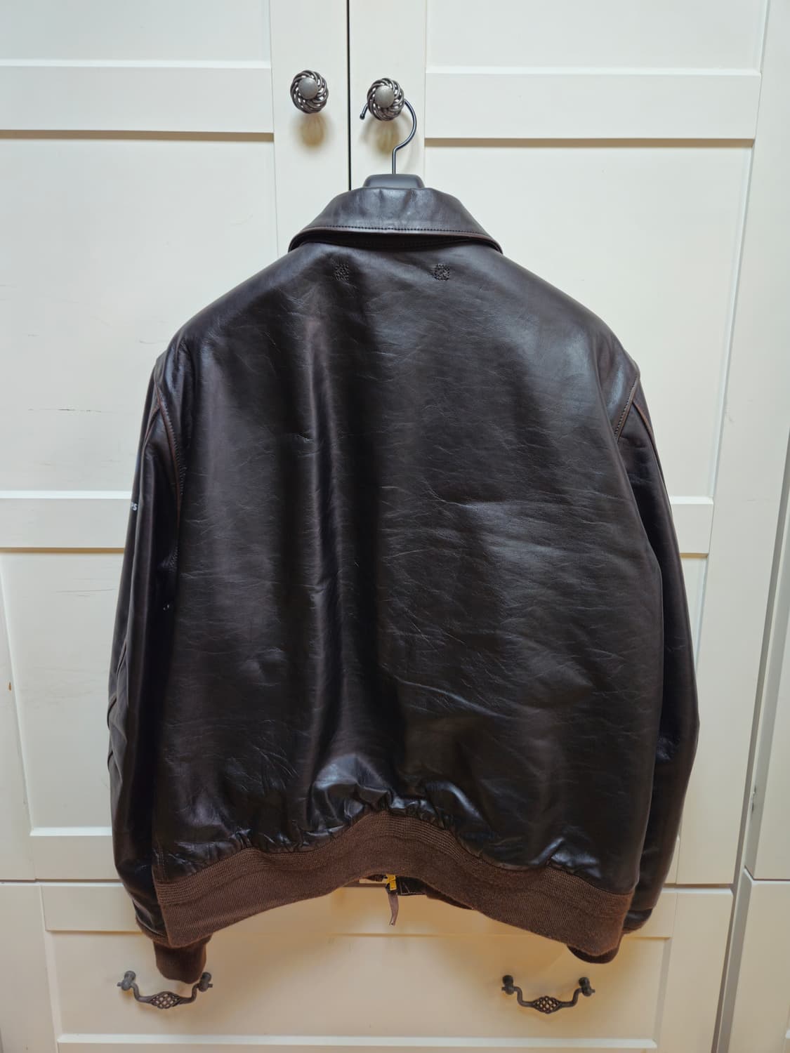 A-2  가죽자켓 대탈주 스티브맥퀸 표기4XL 체감 2Xl 상품이미지9