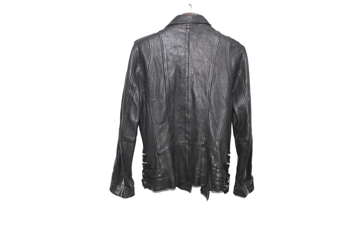 2000s JAPAN Lambskin Leather BikerJacket 상품이미지5