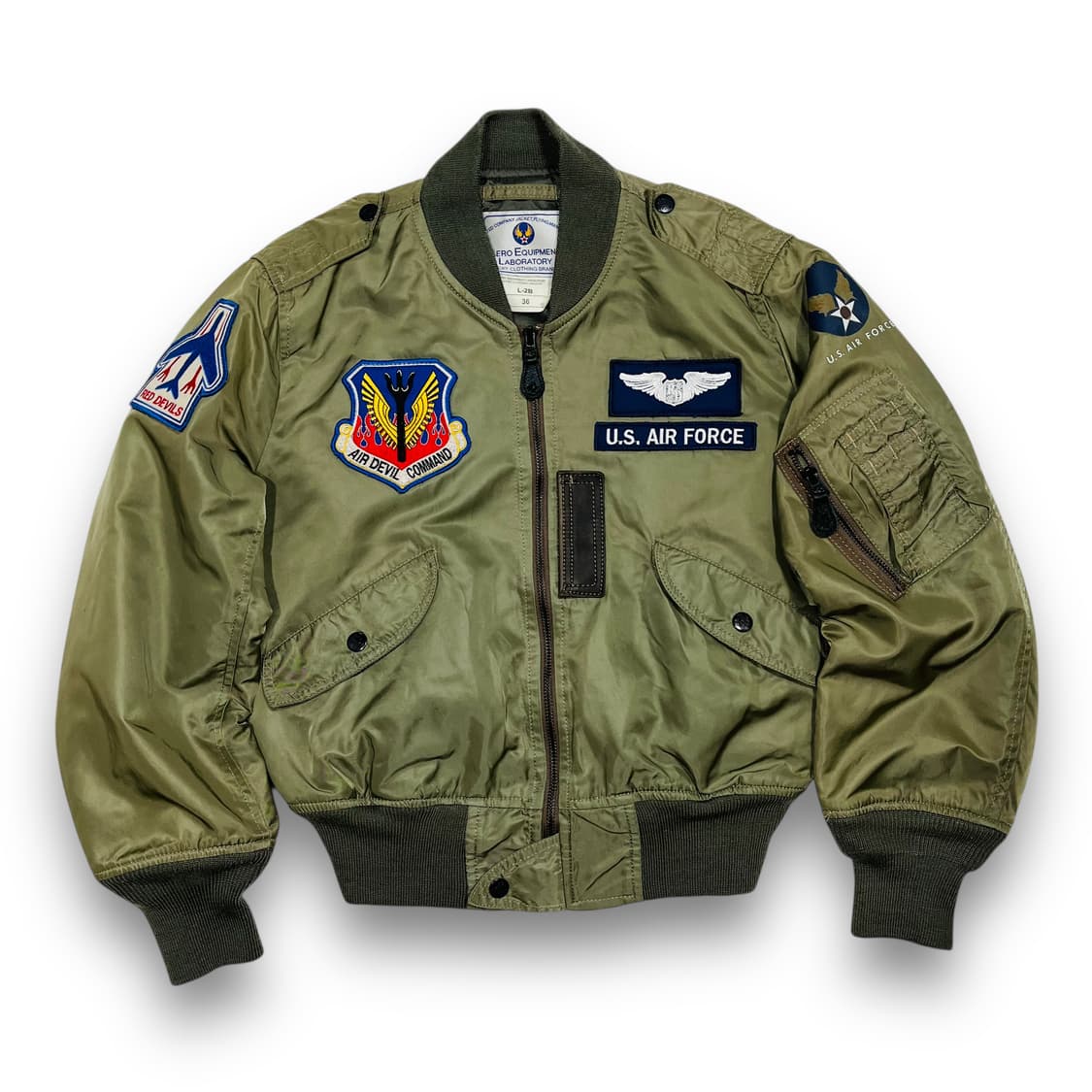 테드 컴퍼니 90s AiR Force Ma-1 항공 자켓 상품이미지2