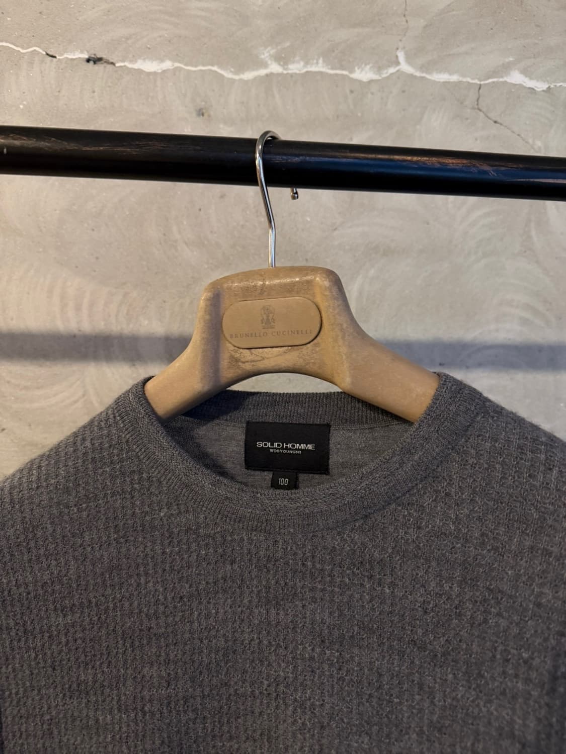 솔리드옴므 니트 남성95-100 상품이미지2