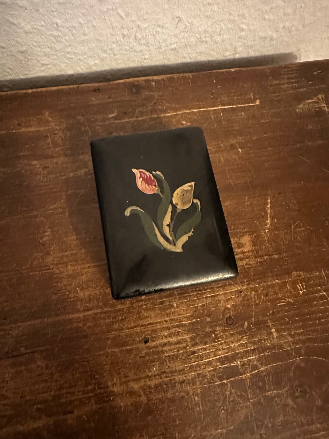 독일)빈티지 플라워 보석함(핸드페인팅) 상품이미지1