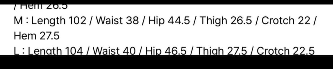 스컬프터 스트라이트  fuzzy 팬츠 m 상품이미지3