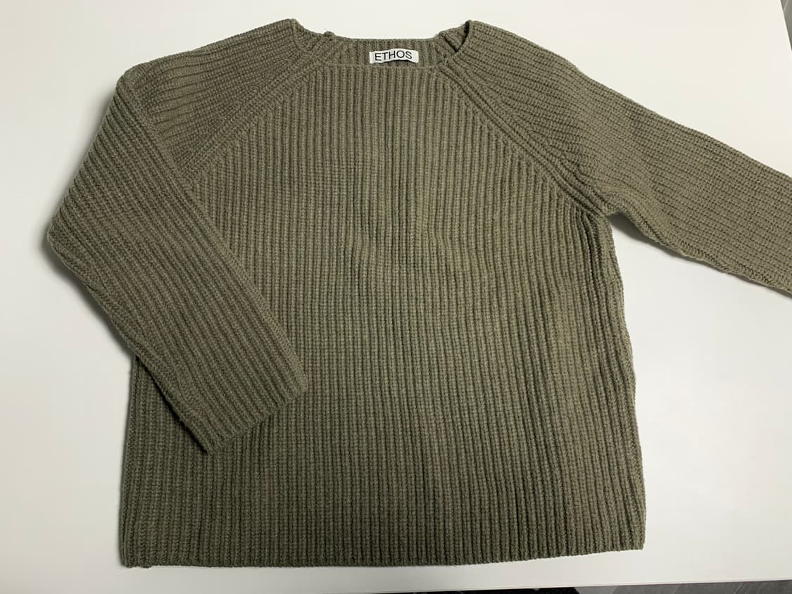 에토스 니트(카키) 상품이미지1