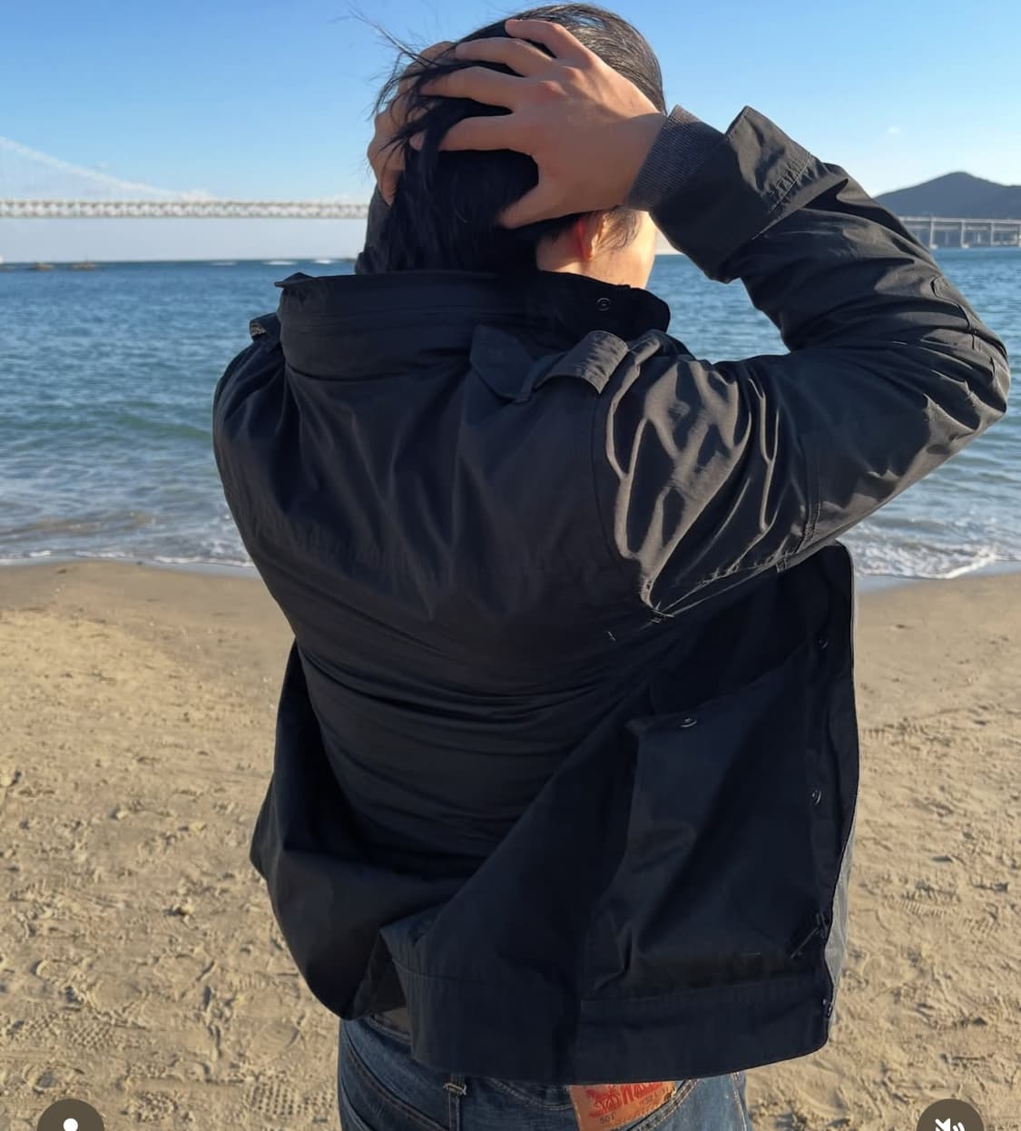 Gap 필드자켓 [m]착샷o 상품이미지3