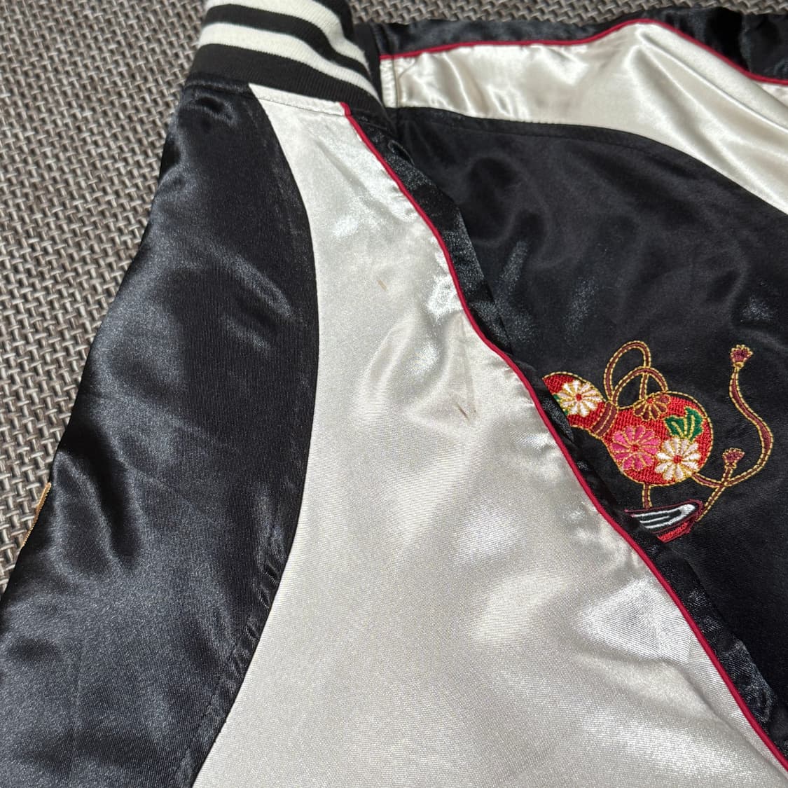 일심여경 후지산 성 사쿠라 퀄팅 스카쟌 상품이미지8