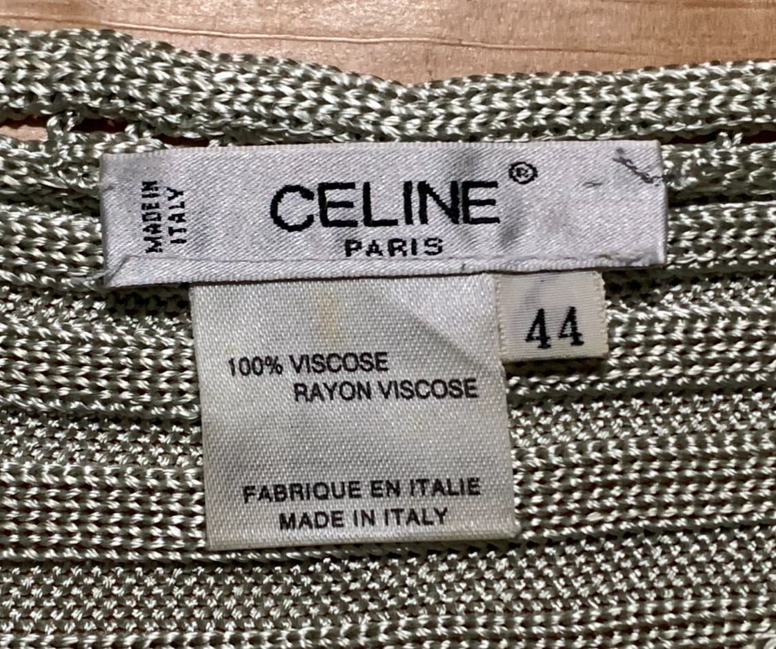 CELINE 셀린 슬리브리스(비소코사)44 사이즈 상품이미지6