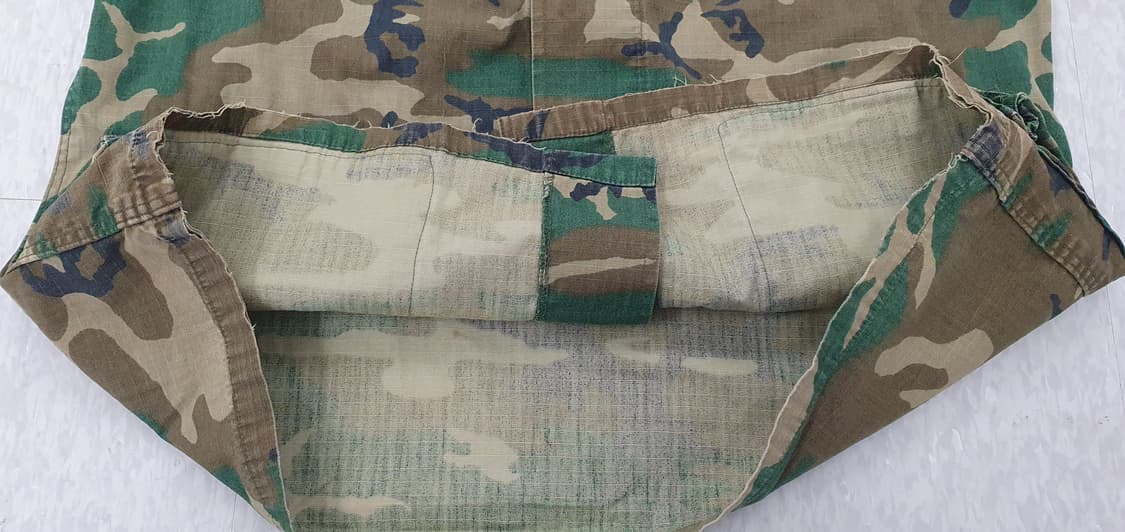 미군 오리지널 RDF 퍼티그 자켓 ERDL 패턴 M-R ('81년도) 상품이미지8