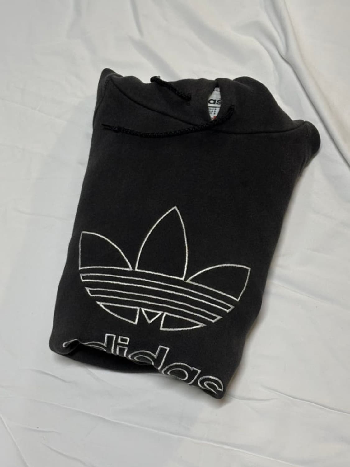 90s adidas 올드 아디다스 빈티지 트레포일 로고 후드티 상품이미지9