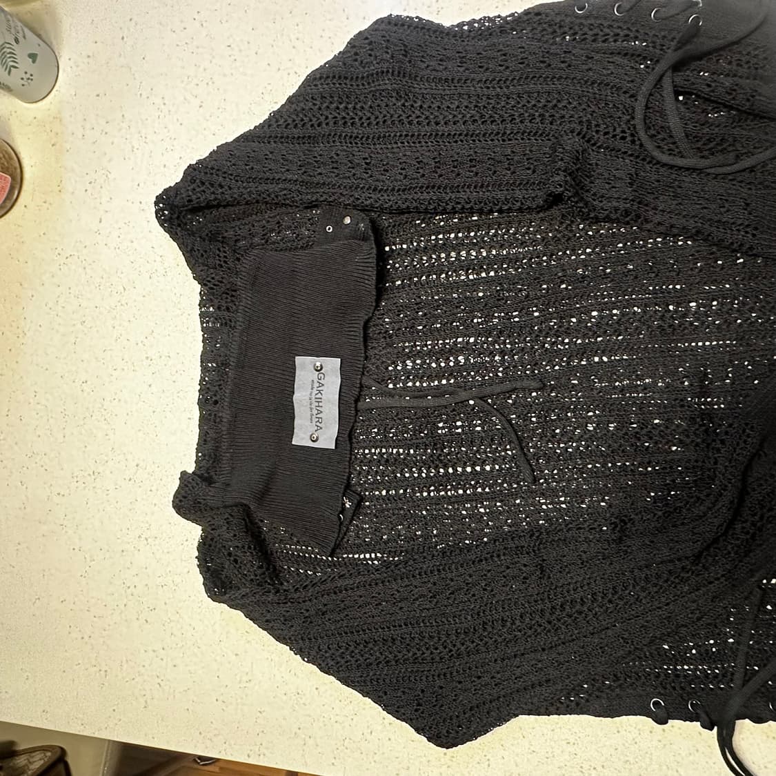 gakihara net knit 그물 니트 상품이미지3