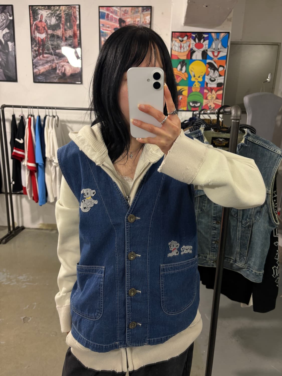 일제 빈티지 달마시안 베스트 상품이미지4