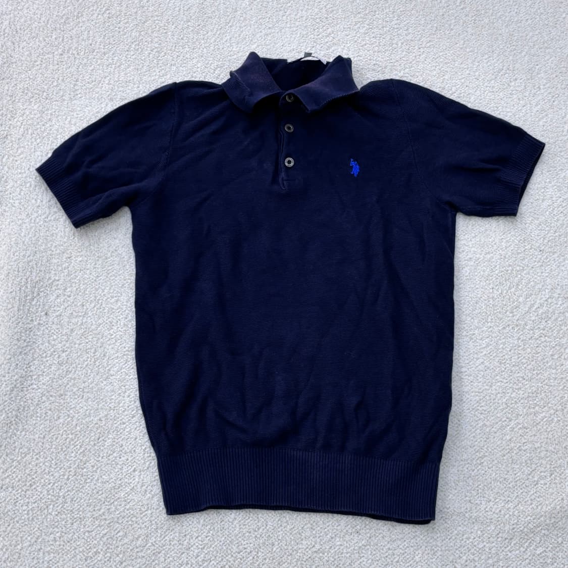 M U.S. 폴로 니트 반팔 티셔츠 0304E 상품이미지1