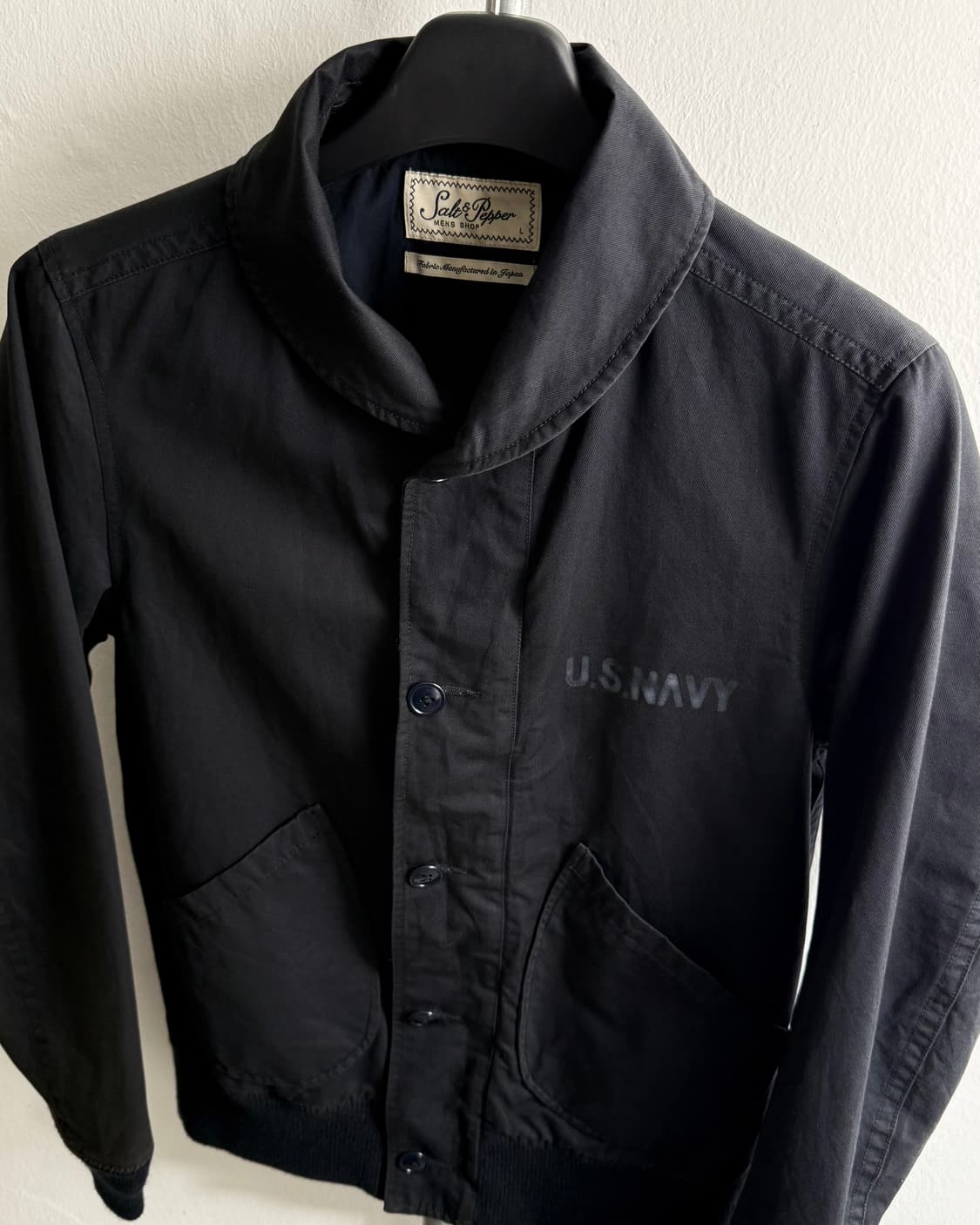 Salt & Pepper U.S.NAVY Deck Jacket 상품이미지5