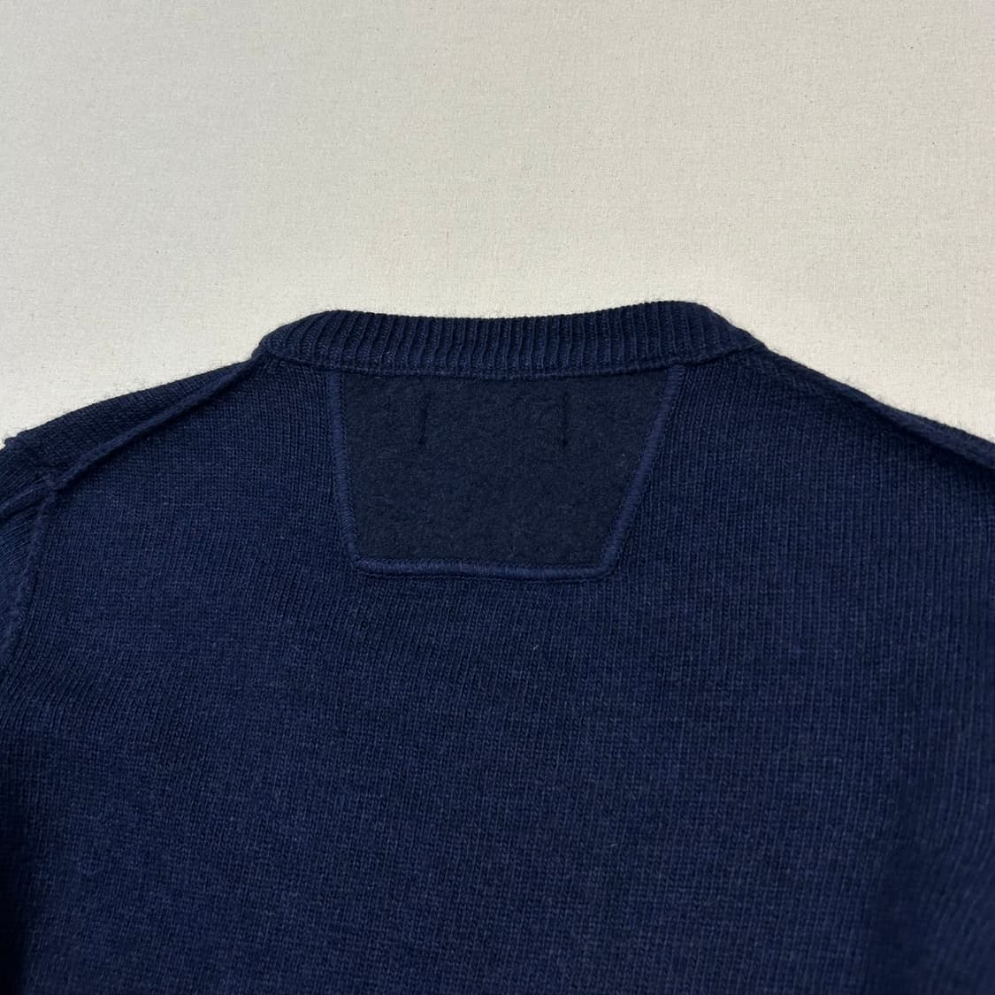 8Y/ 스톤아일랜드 주니어 울 라운드넥 니트 네이비 상품이미지7