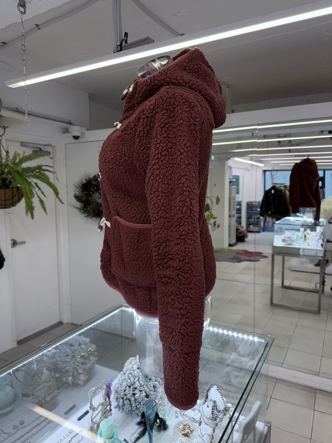 toggle button fleece jacket 상품이미지3